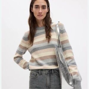 GAP Crewneck Striped Sweater
